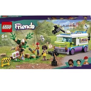 Lego 41749 Friends Message Car, Animal Rescue Toy Set, Film and Report News with